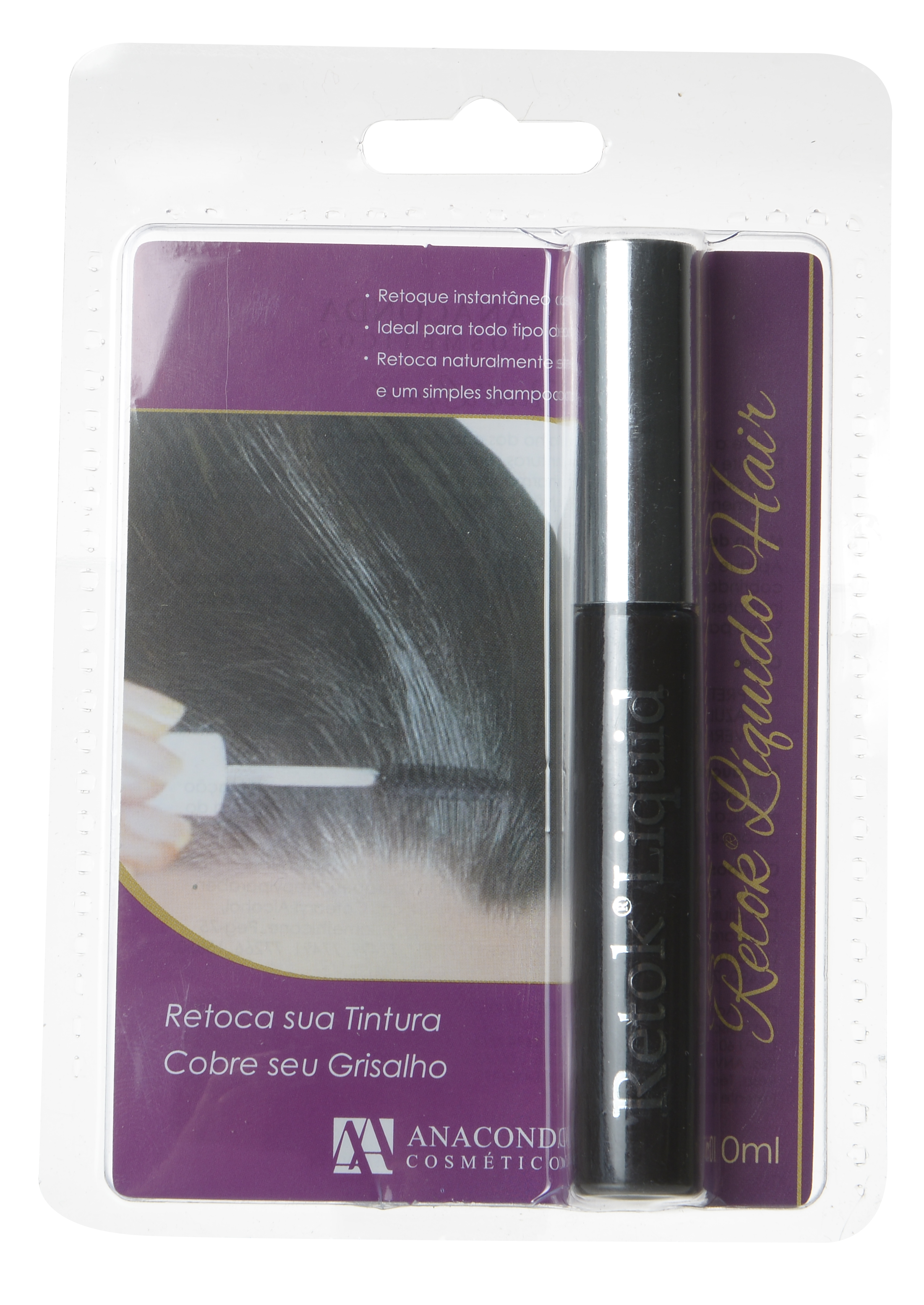 Retoque Instantâneo Líquido Capilar Retok Liquid Hair Anaconda 8g